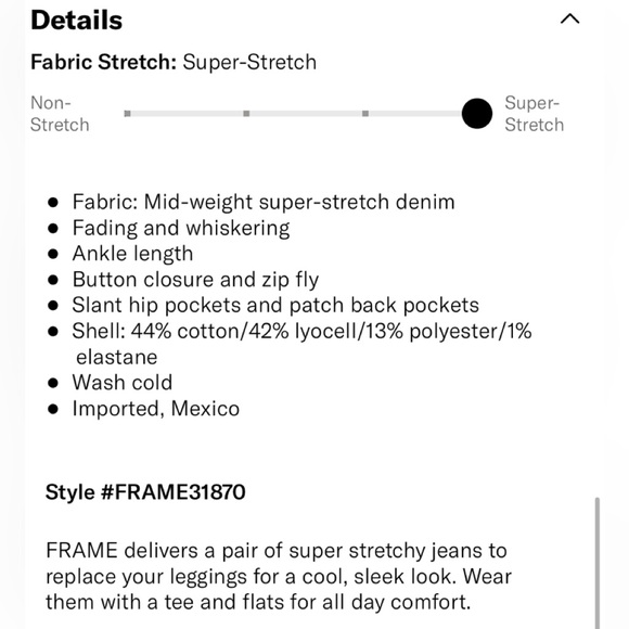 Frame skinny Jeans - Picture 7 of 7